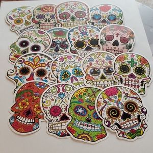 Skull stickers